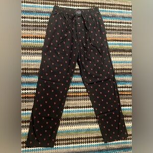 Polo Ralph Lauren Men’s Sleepwear Drawstring Pants Medium Black Red Devil